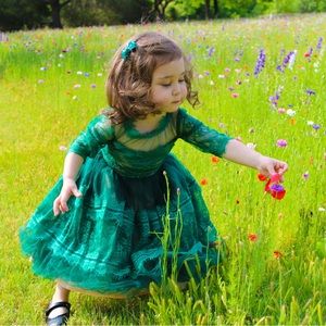 Trish Scully Toddler Lace Gown